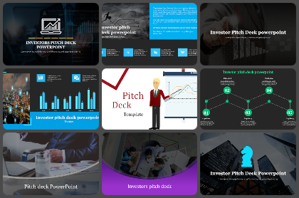 Pitch Deck Powerpoint Templates
